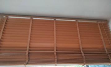 Te koop houten jaloezieeën 200cm breed/200cm lang beschikbaar voor biedingen