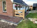 Poort Boerenlandhek tuinpoort tuinhek oprit natuurlijk hout, Gerard Krale, Nieuw, Ophalen of Verzenden, Info@gkrale.nl