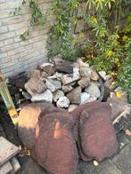 Bak met sierstenen en looptegels GRATIS, Tuin en Terras, Grind, Keien en Split, Ophalen, Overige materialen, Gebruikt, Kei