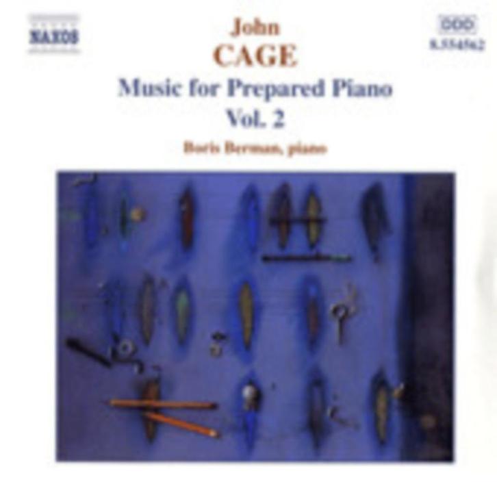 JOHN CAGE Music for prepared piano volume two CD BERMAN, Cd's en Dvd's, Cd's | Klassiek, Zo goed als nieuw, Kamermuziek, Modernisme tot heden