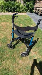 Lichtgewicht inklapbare rollator met remmen, Diversen, Ophalen, Opvouwbaar, Zo goed als nieuw
