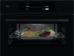 AEG combi-stoom oven : CS9900B, 45 tot 60 cm, Nieuw, Ophalen of Verzenden, Oven met grill