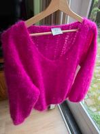Terra di siena mohair trui fuchsia, Kleding | Dames, Verzenden, Zo goed als nieuw, Maat 38/40 (M), Roze