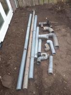 Gratis pvc regenafvoer 1220 mm bochten/syphon nog bruikbaar, Doe-het-zelf en Verbouw, Buizen en Afvoer, Ophalen, Bochten, Pvc