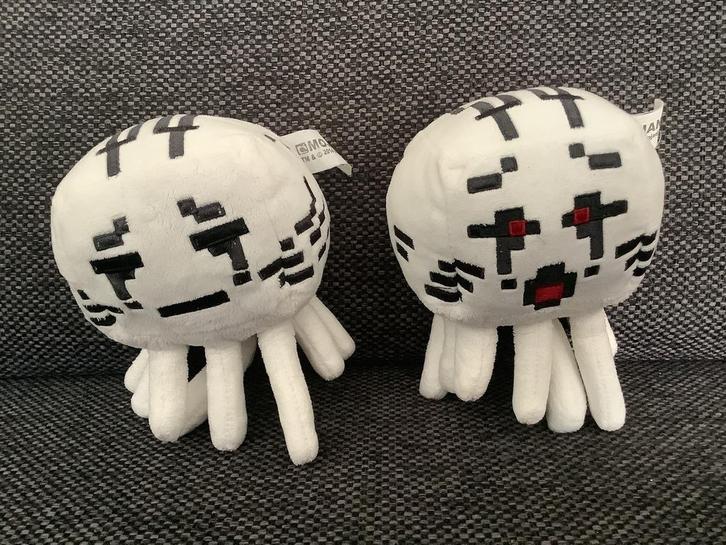 2x minecraft pluche knuffel Ghast, Kinderen en Baby's, Speelgoed | Knuffels en Pluche, Overige typen, Ophalen of Verzenden