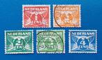 NVPH 144-148 Vliegende Duif 1924-1925 - gestempeld, Postzegels en Munten, Postzegels | Nederland, Verzenden, T/m 1940, Gestempeld