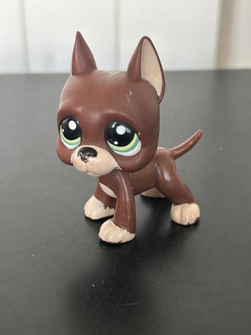 Littlest Pet Shop 1519 Bruine Duitse Dog beschikbaar voor biedingen
