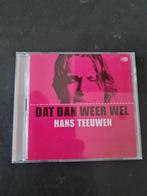 Hans Teeuwen - Dat Dan Weer Wel (CD), Ophalen of Verzenden, Zo goed als nieuw
