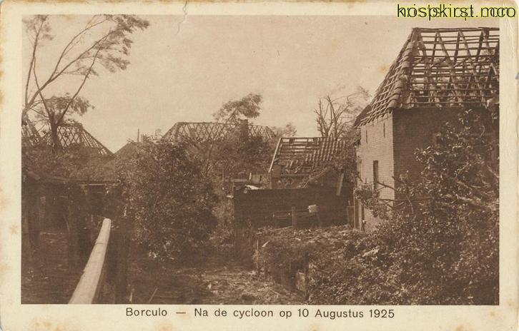 Borculo [KRST007-4671, Verzamelen, Ansichtkaarten | Nederland, Ongelopen, Gelderland, 1940 tot 1960, Verzenden