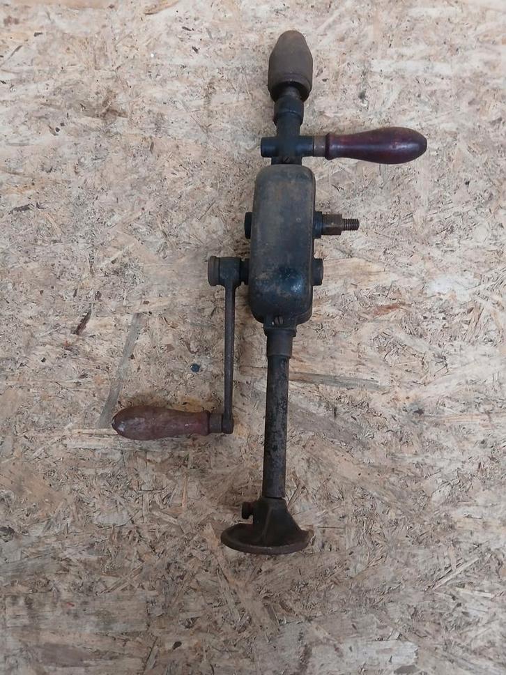 Antieke IXION Kolomboormachine, Antiek en Kunst, Antiek | Gereedschap en Instrumenten, Ophalen of Verzenden