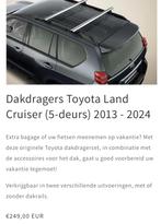 Achterdeur en dakdragers van Toyota land cruiser 150 bwj2021, Ophalen, Nieuw, Toyota, Bumper