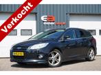 Ford FOCUS Wagon 1.6 TDCI Titanium Sport | ECC | NAVI | STOE, Auto's, Ford, Euro 5, Stof, Gebruikt, Zwart
