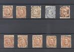 Stempels Ned-indië, Postzegels en Munten, Ophalen of Verzenden, Nederlands-Indië, Gestempeld