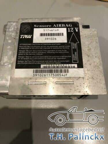 Airbag module Fiat Croma 1.9 JTD bouwjaar 2005, Auto-onderdelen, Dashboard en Schakelaars, Fiat, Gebruikt, Ophalen of Verzenden
