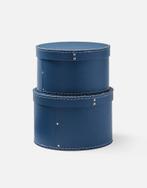 Opbergdozen Donkerblauw 2 stuks - Kid’s Concept Leegverkoop, Ophalen of Verzenden, Nieuw, Overige typen