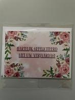 Kaart gefeliciteerd 3, Hobby en Vrije tijd, Kaarten | Zelfgemaakt, Ophalen of Verzenden, Nieuw, Man of Vrouw