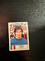 Paolo Rossi zeldzame panini sticker WK 1982, Ophalen of Verzenden, Zo goed als nieuw, Sticker