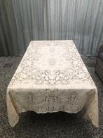 Creme kanten tafelkleed  - 215 x 165 cm, Ophalen of Verzenden