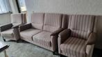 Vintage Zitgroep - Bank en Fauteuils, Huis en Inrichting, Ophalen, Gebruikt, Stof, Vintage