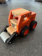Houten Wals Auto - Speelgoed, Ophalen of Verzenden, Gebruikt, Jongen of Meisje