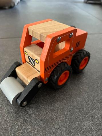 Houten Wals Auto - Speelgoed beschikbaar voor biedingen