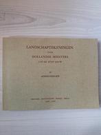 Landschaptekeningen Hollandse Meesters XVIIe Eeuw, Ophalen of Verzenden, Gelezen, Fotografie algemeen, Onbekend