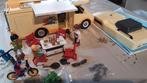 3647 gele camper met gezin op vakantie, Ophalen of Verzenden, Zo goed als nieuw, Complete set