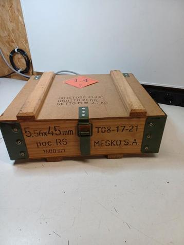 Mesko SA Munitiekist Hout - Decoratie / 416 beschikbaar voor biedingen