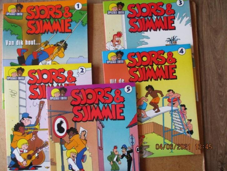 adv4056 sjors en sjimmie speciale editie, Boeken, Stripboeken, Gelezen, Eén stripboek, Ophalen