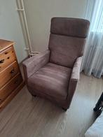 Microleder fauteuil, Huis en Inrichting, Ophalen, Zo goed als nieuw, 75 tot 100 cm, 50 tot 75 cm