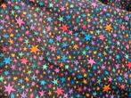Lap liberty tana lawn starstruck katoenen stof, 120 cm of meer, Zwart, Ophalen of Verzenden, Zo goed als nieuw