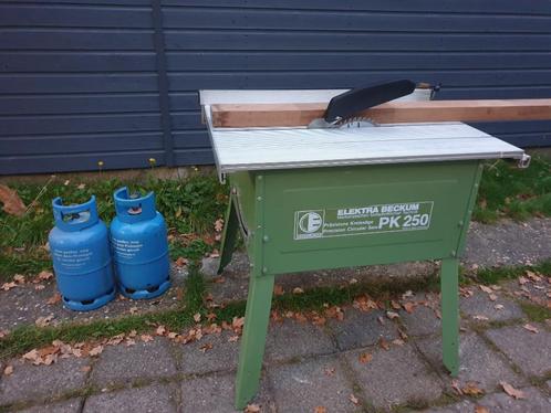 Elektra Beckum PK250 precisie zaagtafel Sterkste op 230Volt, Doe-het-zelf en Verbouw, Gereedschap | Zaagmachines, Gebruikt, Cirkelzaag