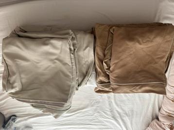 Ikea ektorp stoel hoezen gebroken wit/idemo beige/antraciet - afbeelding 2