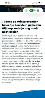 Parkeert kaartjes 2 stuks/ website voor winter voorstelling, Tickets en Kaartjes, Twee personen, Overige soorten