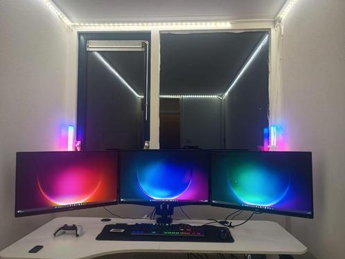 LG UltraGear 27GK750F, Computers en Software, Monitoren, Zo goed als nieuw, 201 Hz of meer, DisplayPort, HDMI, VGA, Gaming, Ingebouwde speakers