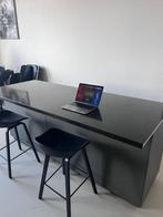 Method grijs keukeneiland / bar, Huis en Inrichting, Keuken | Keukenelementen, Ophalen, 75 cm of meer, Grijs, Zo goed als nieuw