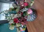 Boeket zijden bloemen, Ophalen of Verzenden, Zo goed als nieuw