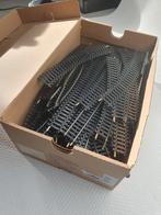 Schoenendoos vol Jouef H0 Rails, Hobby en Vrije tijd, Modeltreinen | H0, Gebruikt, Jouef, Gelijkstroom of Wisselstroom, Rails