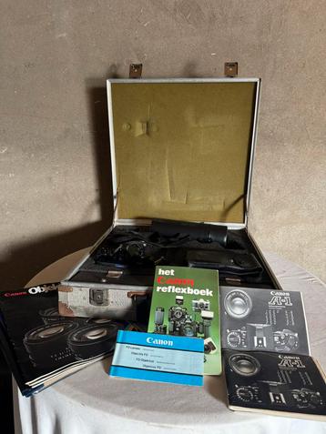 Vintage Canon A-1 Complete Set beschikbaar voor biedingen