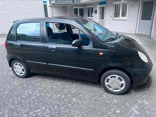 Daewoo Matiz 0.8 2004 Zwart, Auto's, Daewoo, Particulier, Matiz, ABS, Airbags, Alarm, Centrale vergrendeling, Radio, Startonderbreker
