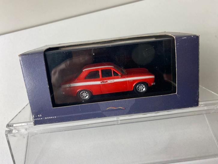 1:43 FORD ESCORT “MEXICO”-street version-left steering!-OVP, Hobby en Vrije tijd, Modelauto's | 1:43, Nieuw, Auto, Overige merken