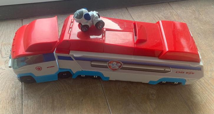 Paw Patroller truck, Kinderen en Baby's, Speelgoed | Speelgoedvoertuigen, Gebruikt, Ophalen of Verzenden