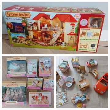 Sylvanian families speelhuis met veel extra's!  Weg=weg! beschikbaar voor biedingen
