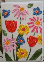Verschillende Diamond paintingen kaarten bloemen, Ophalen of Verzenden, Nieuw