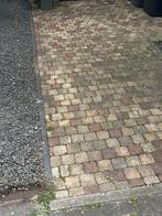 Gratis grind antraciet en tegels, Tuin en Terras, Tegels en Klinkers, Ophalen, Gebruikt, 10 m² of meer, Terrastegels