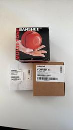 Siemens handmelder met banshee alarm, Doe-het-zelf en Verbouw, Ophalen of Verzenden, Nieuw, Detector, Sensor of Melder, Rook