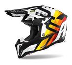 Airoh aviator 3 rainbow L, Motoren, Overige merken, Offroadhelm, Ophalen of Verzenden, L
