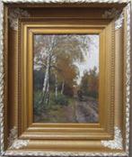 == P .P . Schiedges 1860-1922 == op het bospad ==, Antiek en Kunst, Kunst | Schilderijen | Klassiek, Ophalen
