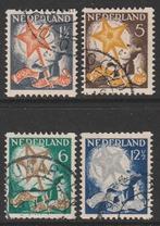 1933, Kinderzegels, Roltanding, NVPH 98/101, gestempeld, Postzegels en Munten, Postzegels | Nederland, Ophalen of Verzenden, T/m 1940