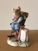 Brambly Hedge Beeldje Mr Apple in Rockingchair BH5, Verzamelen, Beelden en Beeldjes, Ophalen of Verzenden, Zo goed als nieuw, Dier